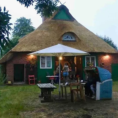 Reetdachhaus, Wilstermarsch Villa Landscheide Eksteriør billede